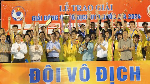 Đánh bại Thể Công Viettel sau loạt 11m, U19 Hà Nội lập kỷ lục vô địch mới